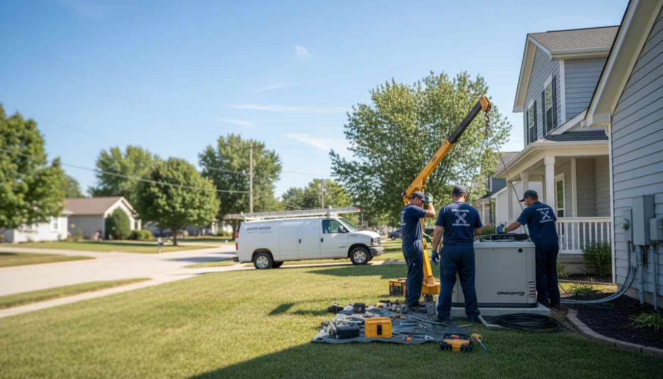 Generator Installation in Bridgeport, WV near me